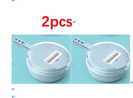 8-in-1 Vegetable Slicer & Grater Set β Multifunctional Mandoline Cutter with Strainer & Peeler