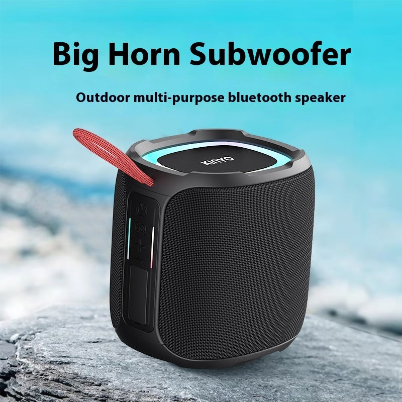King Lucky K50 Wireless Bluetooth Speaker—perfect for outdoor sports and rugged use: