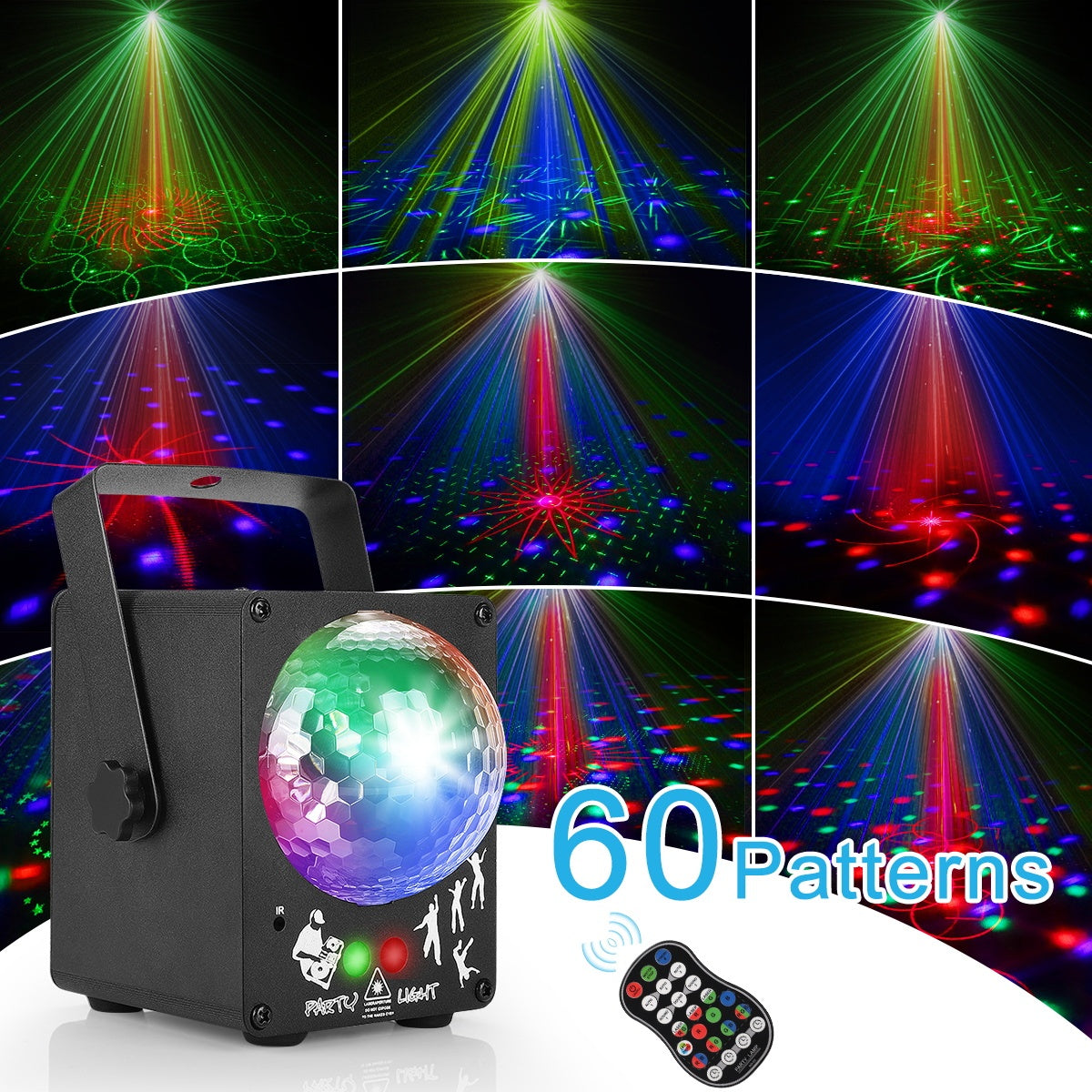 Laser Light Wireless Bluetooth Speaker