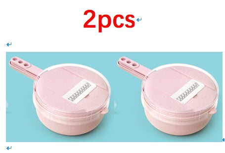 8-in-1 Vegetable Slicer & Grater Set β Multifunctional Mandoline Cutter with Strainer & Peeler