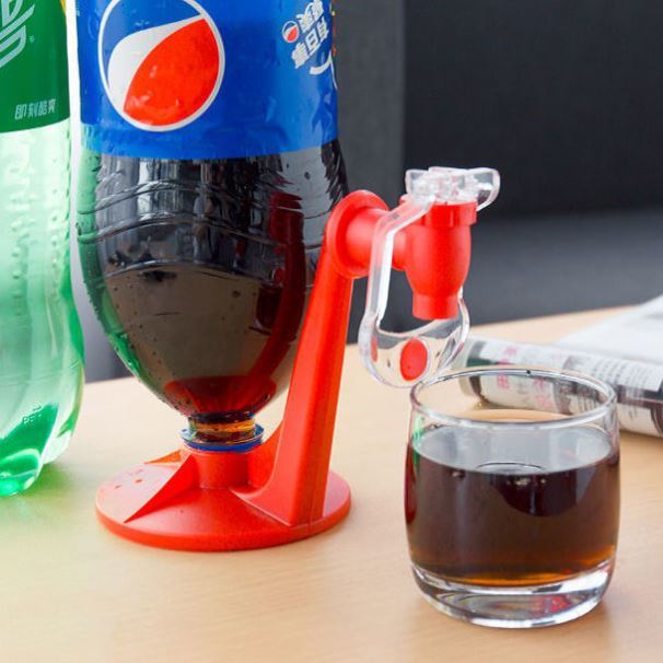 Upside-Down Beverage Dispenser – Soda & Water Bottle Pouring Gadget for Home, Party & Bar