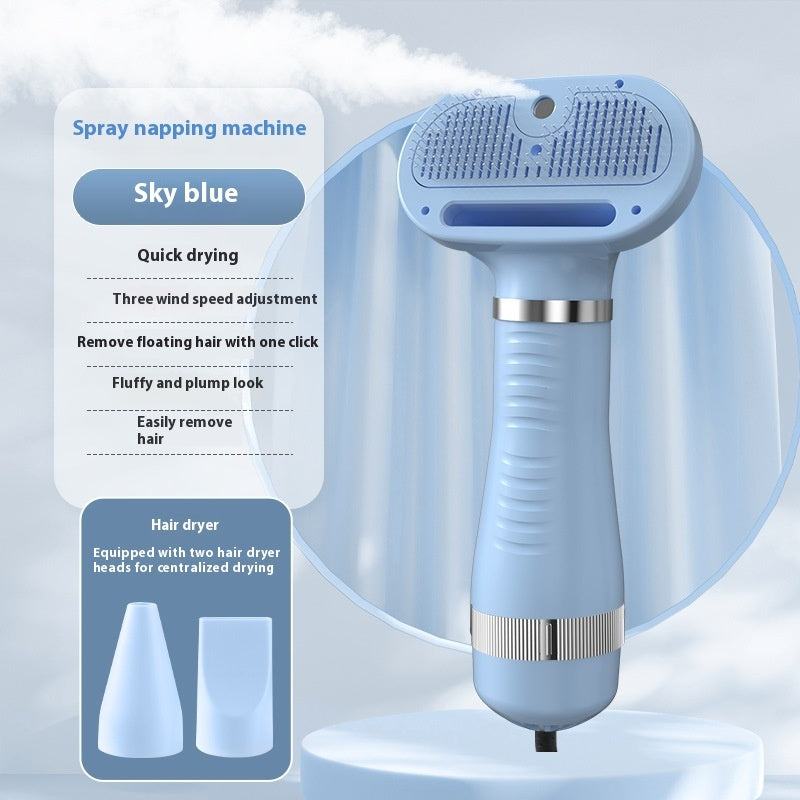 All-in-One Pet Hot Air Dryer & Blower – Fast Drying, Quiet & Safe Grooming Tool for Dogs & Cats