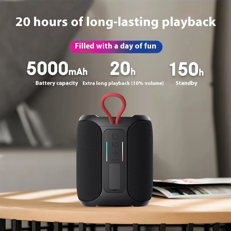 King Lucky K50 Wireless Bluetooth Speaker—perfect for outdoor sports and rugged use: