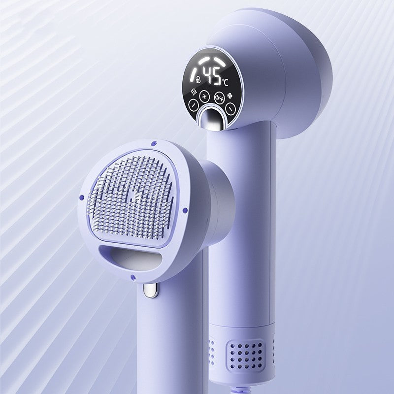 Smart Silent Pet Hair Dryer & Comb – Groom Like a Pro at Home!