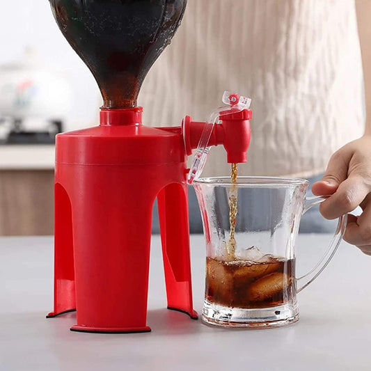 Upside-Down Beverage Dispenser – Soda & Water Bottle Pouring Gadget for Home, Party & Bar