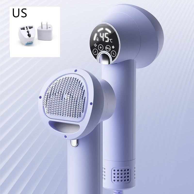 Smart Silent Pet Hair Dryer & Comb – Groom Like a Pro at Home!