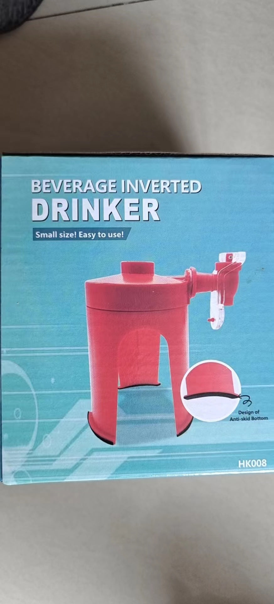 Upside-Down Beverage Dispenser – Soda & Water Bottle Pouring Gadget for Home, Party & Bar