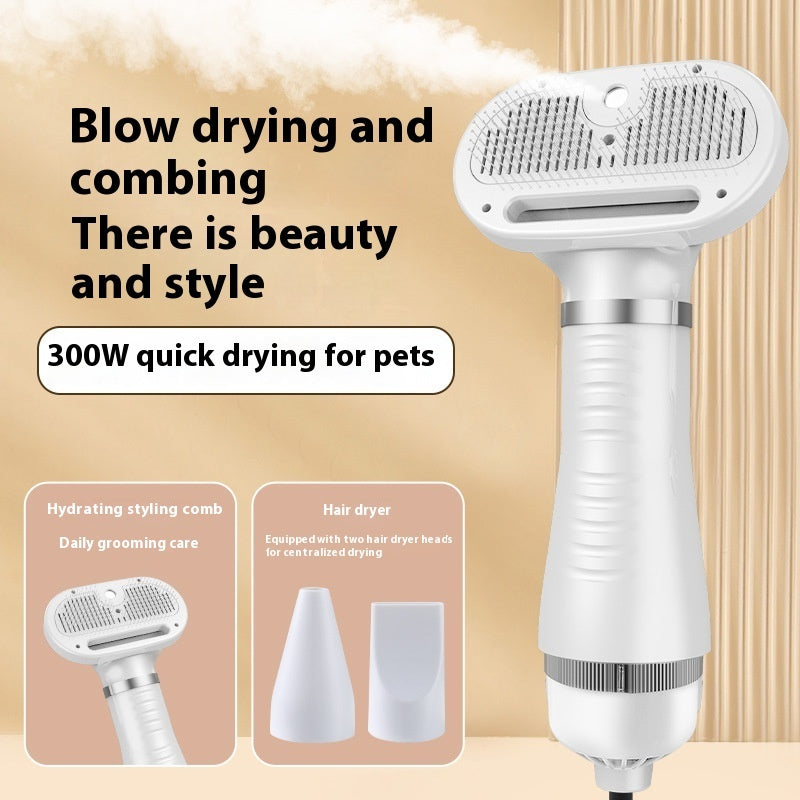 All-in-One Pet Hot Air Dryer & Blower – Fast Drying, Quiet & Safe Grooming Tool for Dogs & Cats