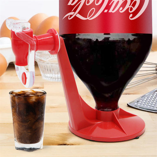 Upside-Down Beverage Dispenser – Soda & Water Bottle Pouring Gadget for Home, Party & Bar