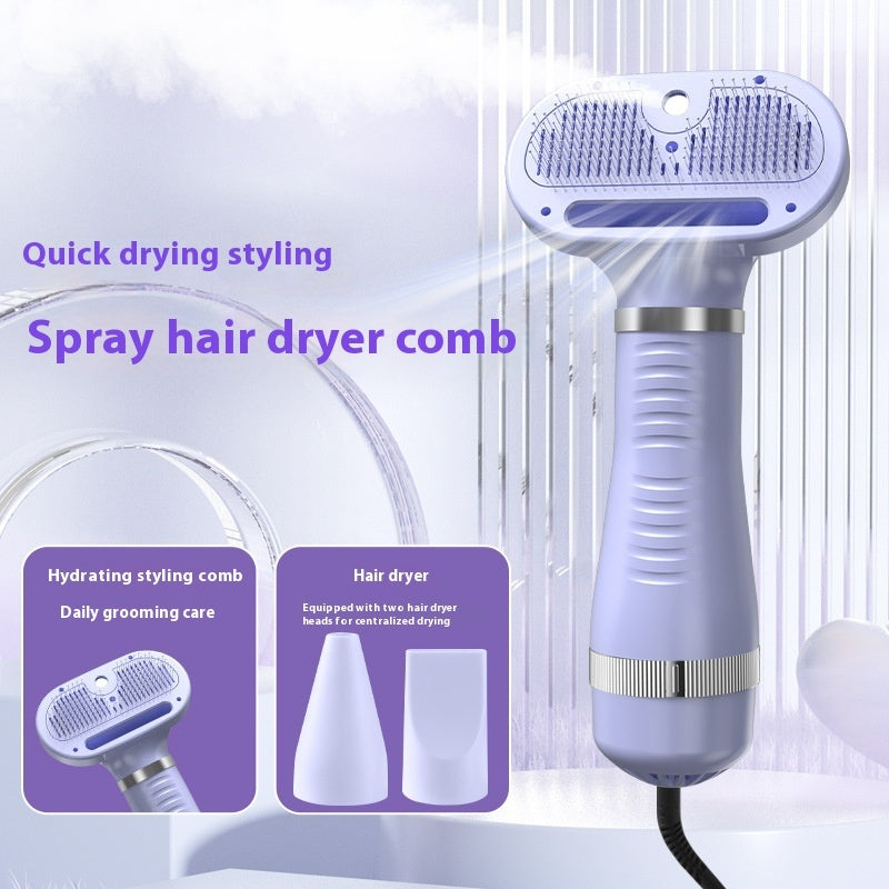 All-in-One Pet Hot Air Dryer & Blower – Fast Drying, Quiet & Safe Grooming Tool for Dogs & Cats